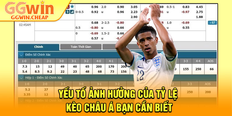 Tỷ Lệ Kèo Châu Á – Bí Kíp Đọc Kèo Chuẩn Giúp Tăng Tỷ Lệ Thắng 4 Yếu tố ảnh hưởng của tỷ lệ kèo châu Á bạn cần biết